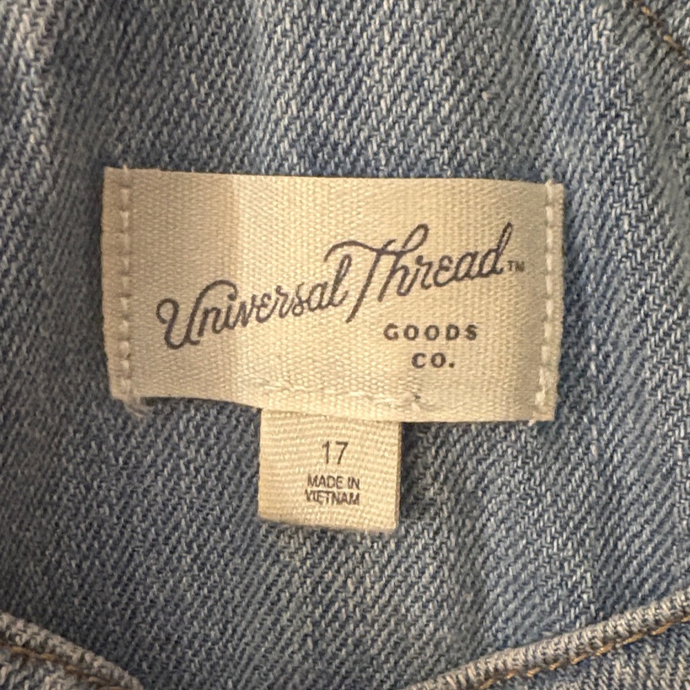 Universal Thread Light Blue Denim Jumpsuit - Picture 2 of 4